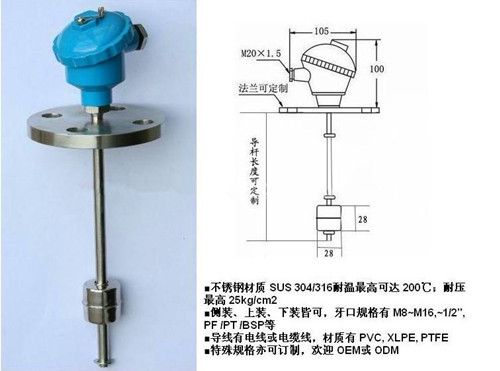 防爆浮球液位开关